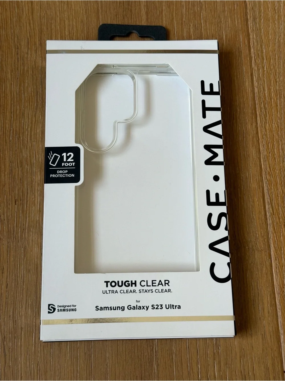 New Case-mate Tough Clear Case for Samsung Galaxy S23 Ultra Case Clear